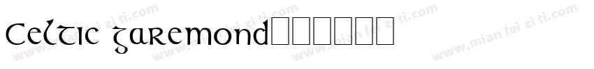 Celtic garemond字体转换